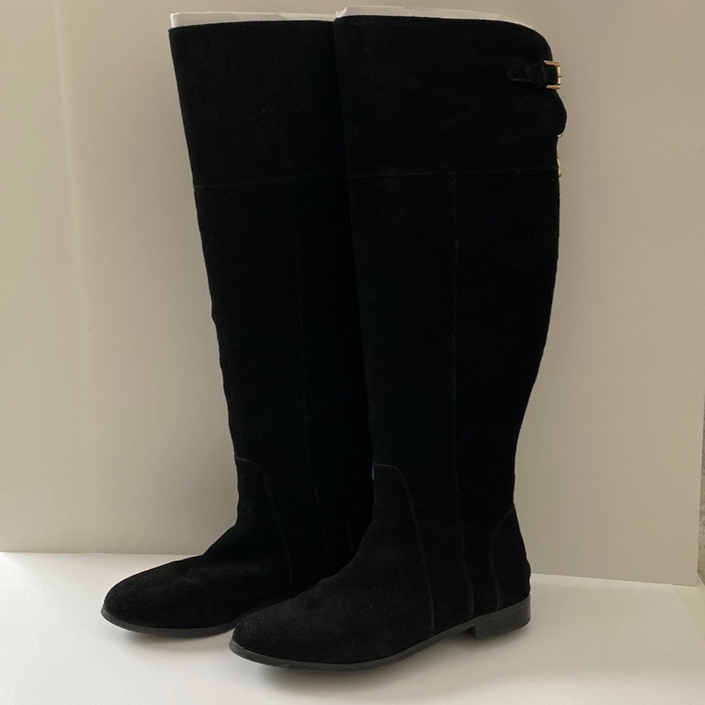Charles David Wide Calf, Knee High, Suede Boots